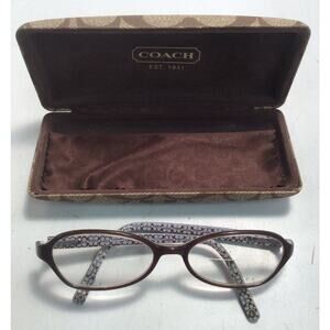 Coach Darcy 524 Brown Prescription Eyeglasses Frames GnuFashion
